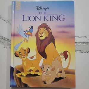 Disneys The Lion King Disney classics series. large hard cover Nala simba rafiki